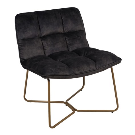 Fauteuil velours