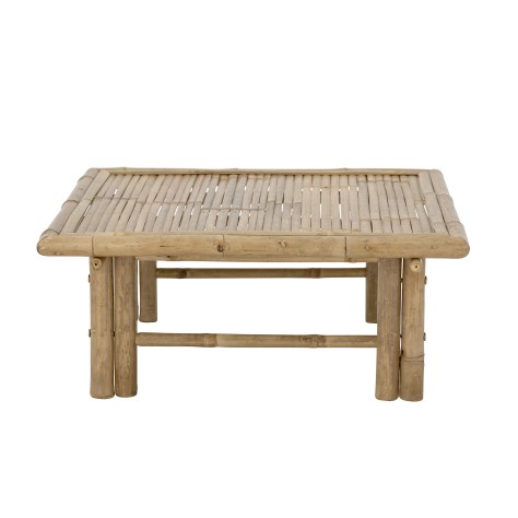 Table basse en bambou