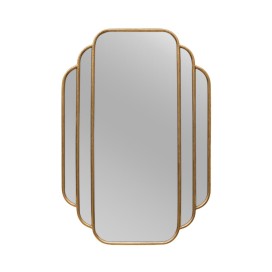 Miroir bord doré