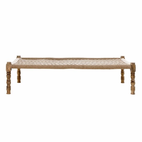 Banc coton et manguier