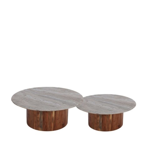 Tables basses Acacia et manguier