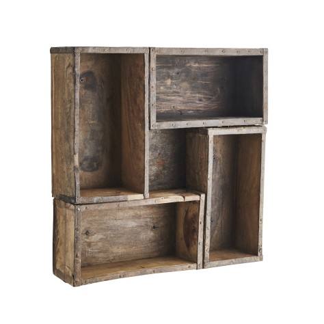 Etagère en bois recyclé