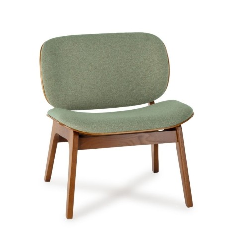 Fauteuil lounge Kuji vert