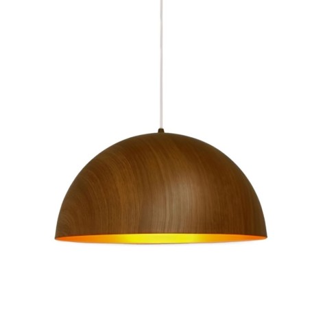 Suspension Steelwood effet Bois