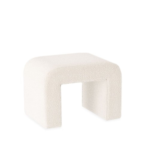 Tabouret Lhassa blanc