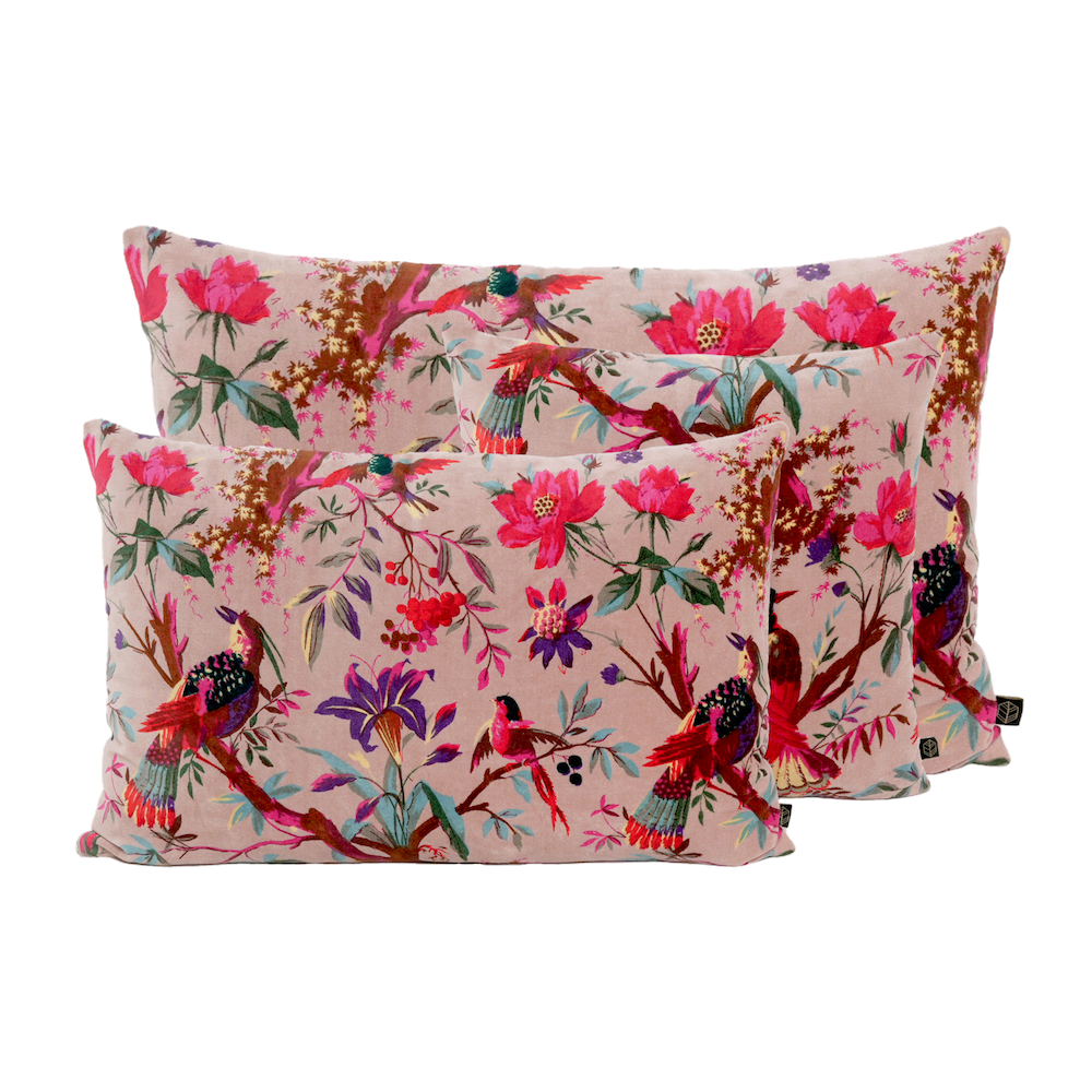 Coussin imprimé Birdy | Pétale