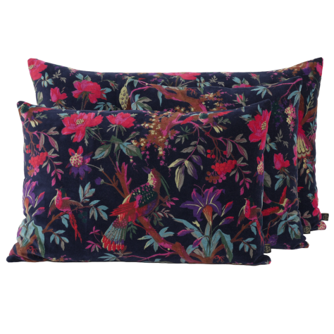 Coussin imprimé Birdy | Encre