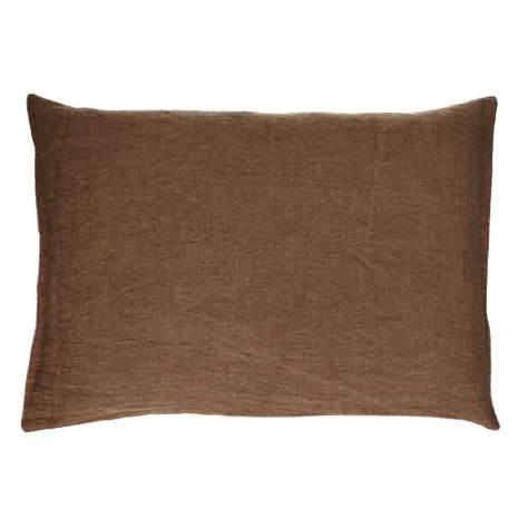 Coussin Alpha opposite chocolat